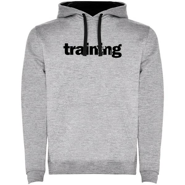 Kruskis Hættetrøje Word Training Two-colour Grå S Mand