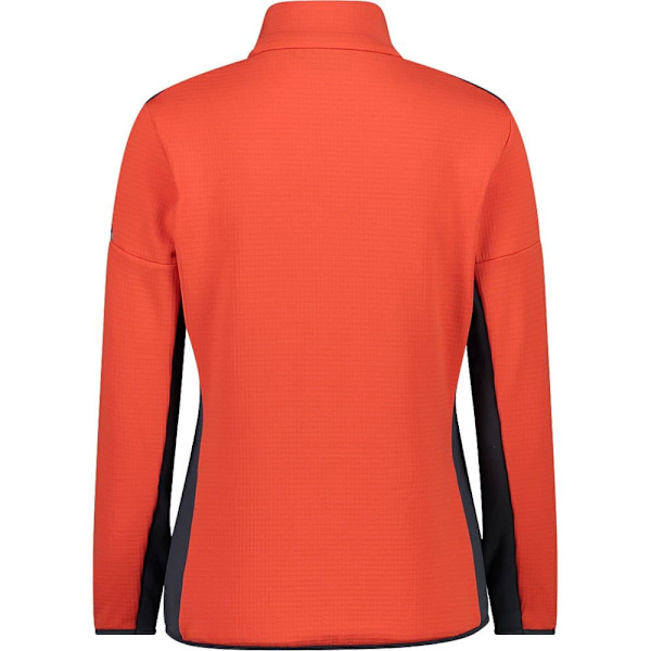 Cmp Sweat 32e0346 Fleece Med Halv Dragkedja Orange XL Kvinna