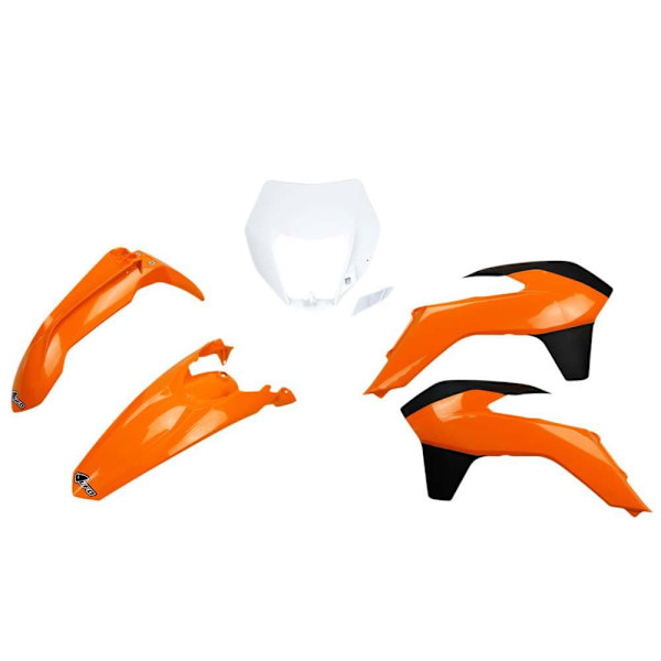 Ufo Plastsæt Ktm Exc/exc-f 2014-2016 With Headlight Ktkit524-999