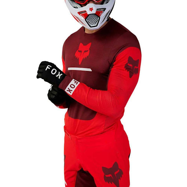 Fox Racing Mx Flexair Optical T-shirt Med Lange ærmer  M Mand