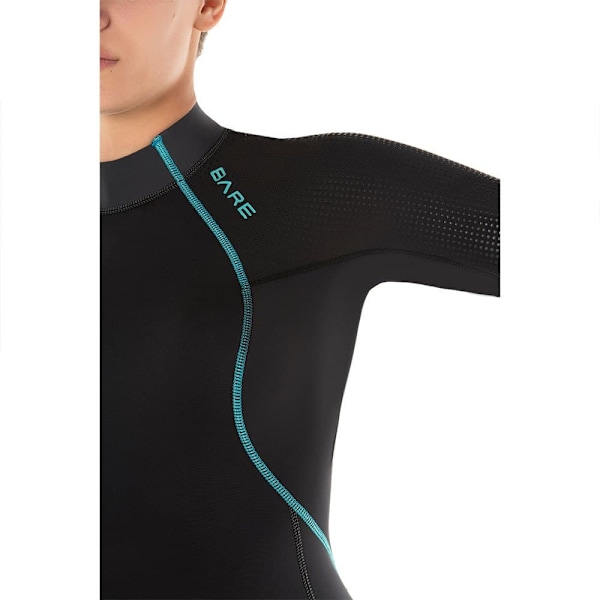 Bare Langærmet T-shirt Kvinde Exowear Sort 14