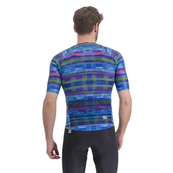 Sportful Kortärmad Tröja Glitch Blå XL Man