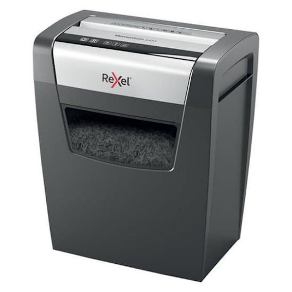 Rexel Knusered Momentum X410 Sort One Size / EU Plug