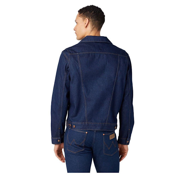 Wrangler Denimjakke 124mj Blå 2XL Mand