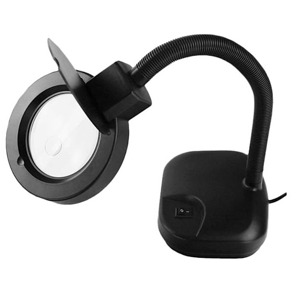 Edm Bordforstørrelsesglas 12w Sort