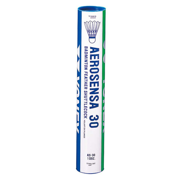Yonex Badmintonfjädrar Aerosensa 30 V3 Vit 30 Units