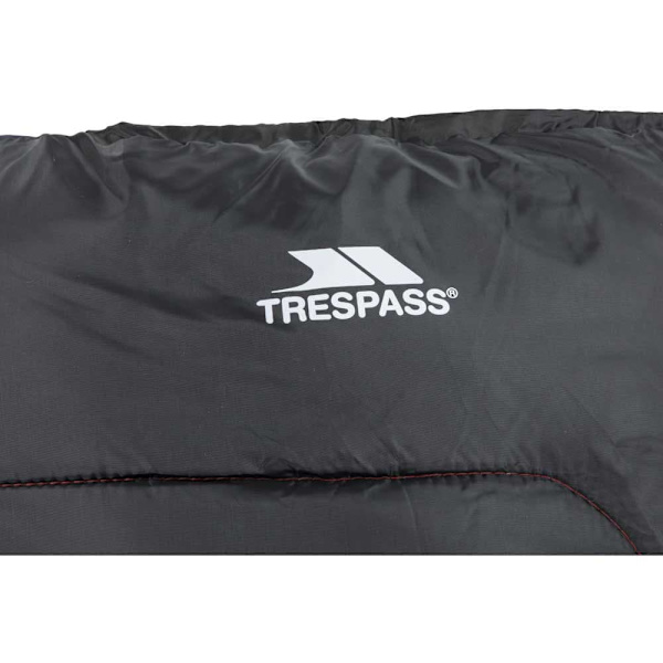 Trespass Makuupussi Envelop Musta 180 x 70 cm