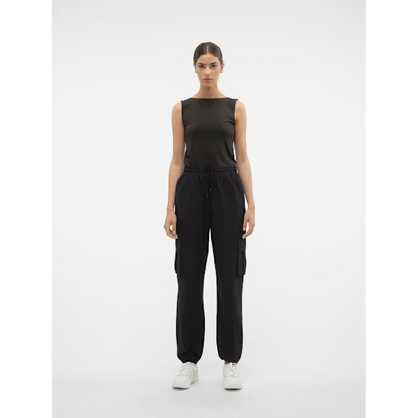 Vero Moda Cargo Bukser Kimberly Sort M / 32 Kvinde