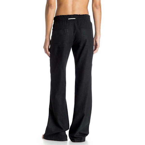 Roxy Pitkät Housut Oceanside Musta XL Nainen