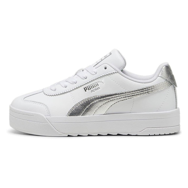 Puma Select Roma Feminine Metallic Skor Vit EU 40 Kvinna