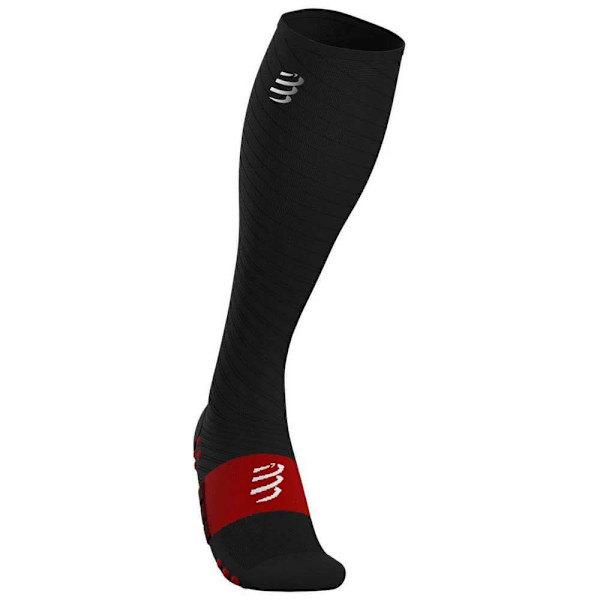 Compressport Sukat Recovery Musta EU 35-38 Mies
