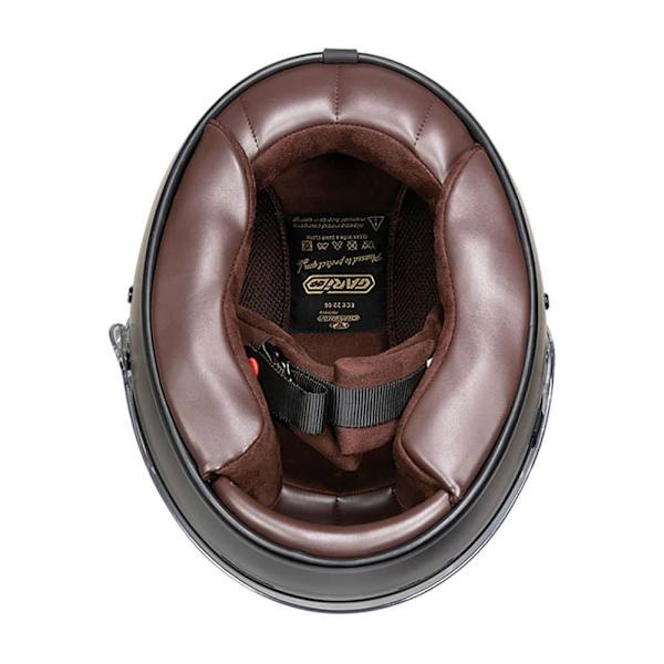 Garibaldi G07x Fiberglass Fullface-hjelm Sort S