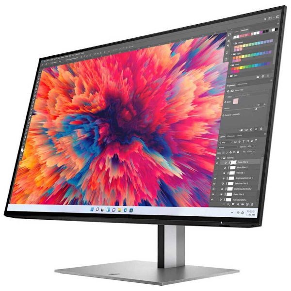 Hp Övervaka Z24q G3 23.8´´ Wqhd Ips Led 75hz Svart One Size / EU Plug Silver