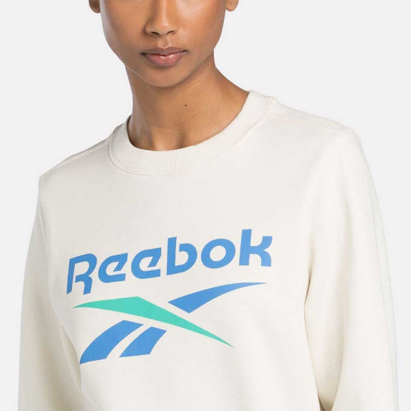 Reebok Identity Big Logo Tröja Vit L Kvinna