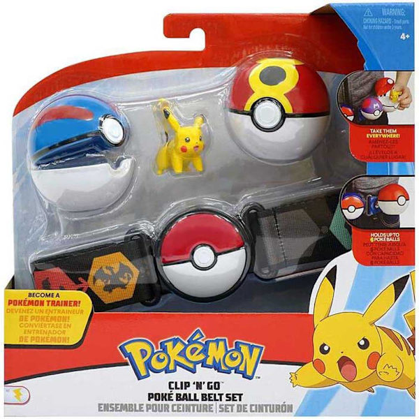 Bizak Pokemon Clip N´carry Monivärinen