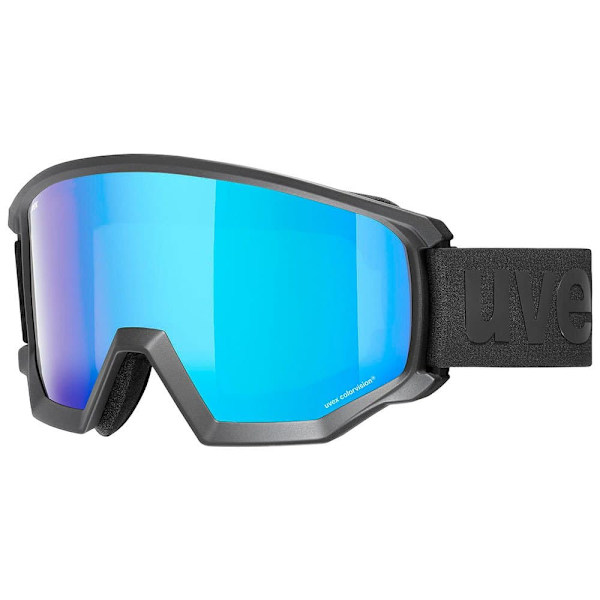 Uvex Hiihtolasit Athletic Cv Musta Mirror Blue Colorvision Green/CAT2