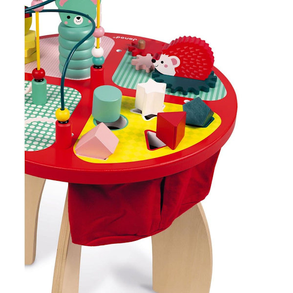 Janod Activity Table Baby Forest Flerfärgad 12 Months-3 Years