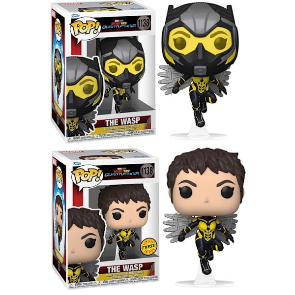 Funko Pop Marvel Ant Man And The Wasp Quantumania The Wasp Chase Kultainen