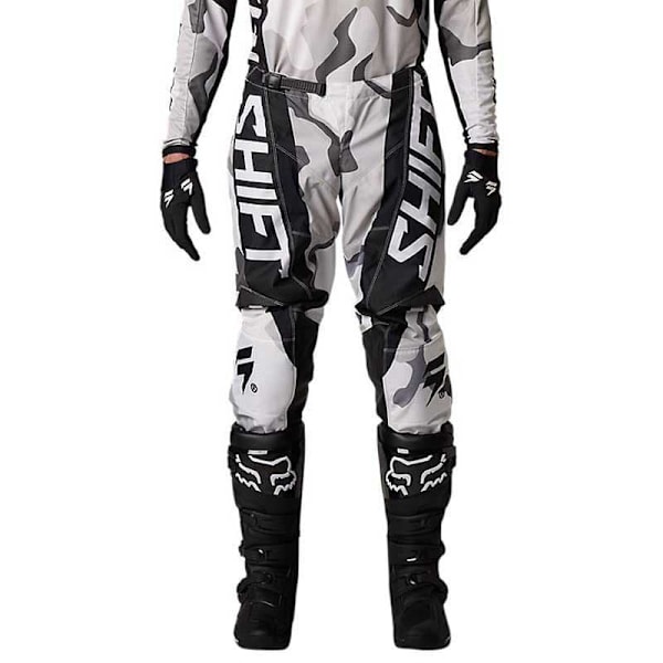 Fox Racing Mx Bukser White Label Posn  42 Mand
