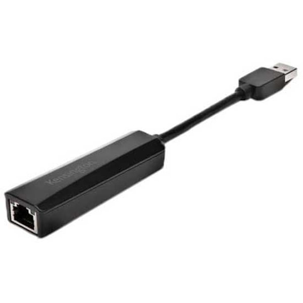 Kensington Til Ethernet-adapter Usb 3.0 Sort