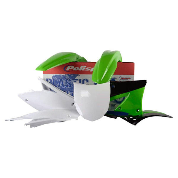 Polisport Off Road Mx Kit Kawasaki Kx450f 09-12 Oem 10-11 Vihreä