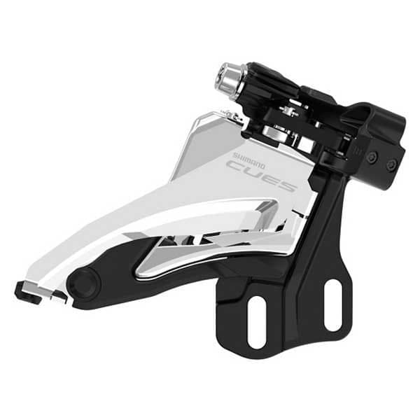 Shimano Etuvaihtaja Cues Side Swing U4000-e Fp Hopeinen 2 x 10/9s