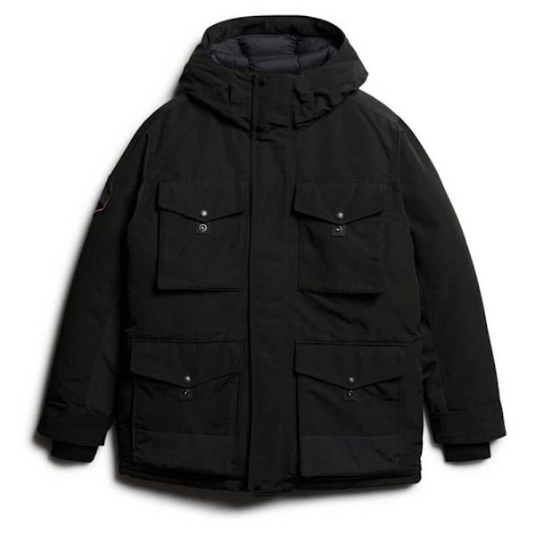 Superdry Everest Tactical Jakke Sort L Mand