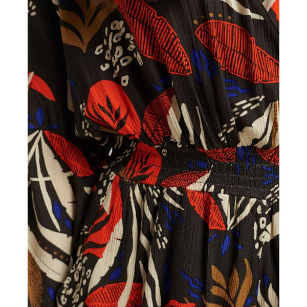 Superdry Romper Vintage Beach Musta S Nainen