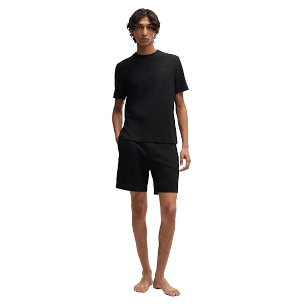 Hugo Austin Kortärmad Pyjamas-t-shirt Svart M Man