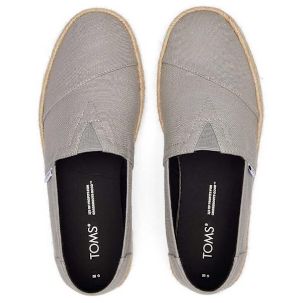 Toms Espadrilles Rope 2.0 Grå EU 39 Man