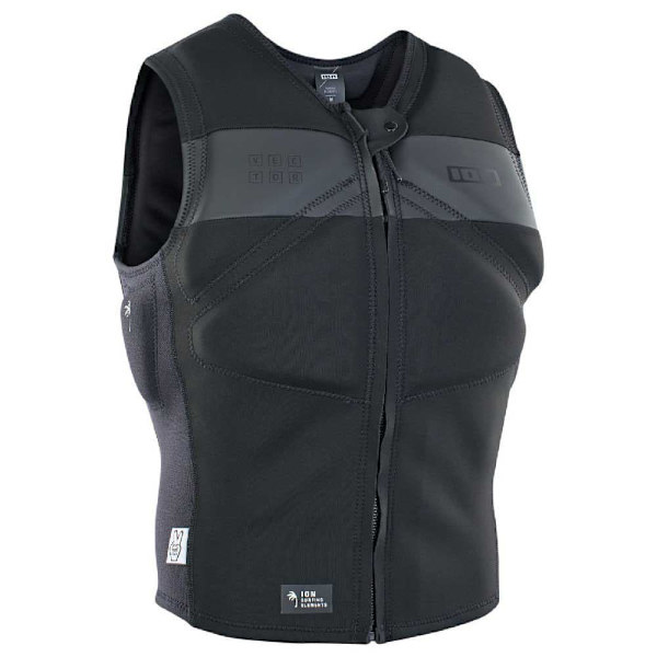 Ion Beskyttelse Vest Vector Amp Front Zip Sort L