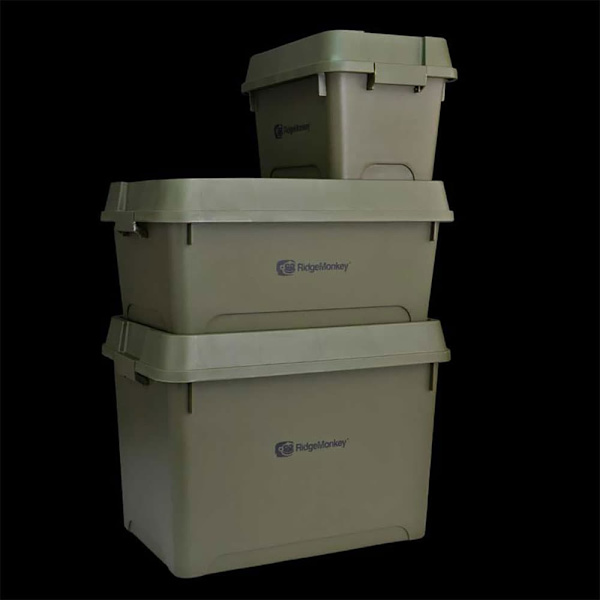 Ridgemonkey Armoury 66l Stapelbar Fiskebox