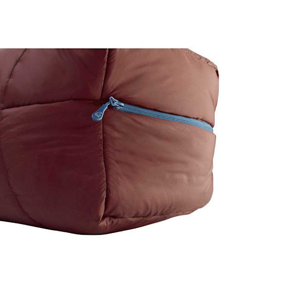 Nordisk Sovepose Puk +4ºc Rød Regular / Left Zipper