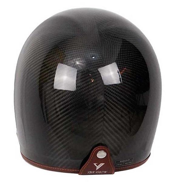 By City The Rock Carbon R.22.06 Fullface-hjelm Sort S