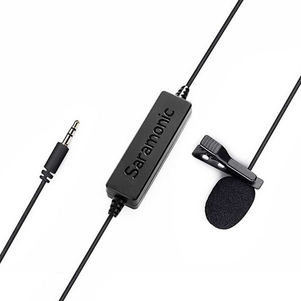 Saramonic Smartphone Og Videokamera Mikrofon Lavmicro U2 Sort