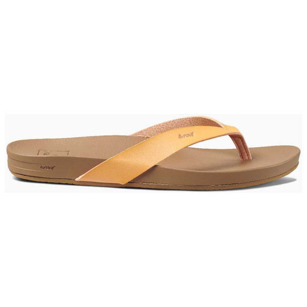 Reef Flip Flops Cushion Bounce Court Brun,Orange EU 38 1/2 Kvinna
