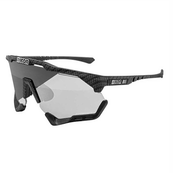 Scicon Aurinkolasit Fotokromaattiset Aeroshade Xl Musta Silver Mirror/CAT 1-3