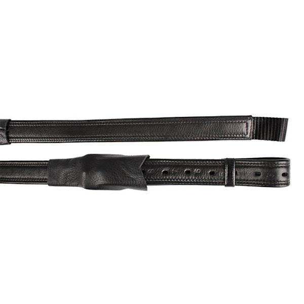 Horka Kouluratsastusjalustit Nahat Nylon Core Musta Cob
