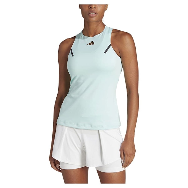 Adidas Ärmlös T-shirt Premium Vit L Kvinna