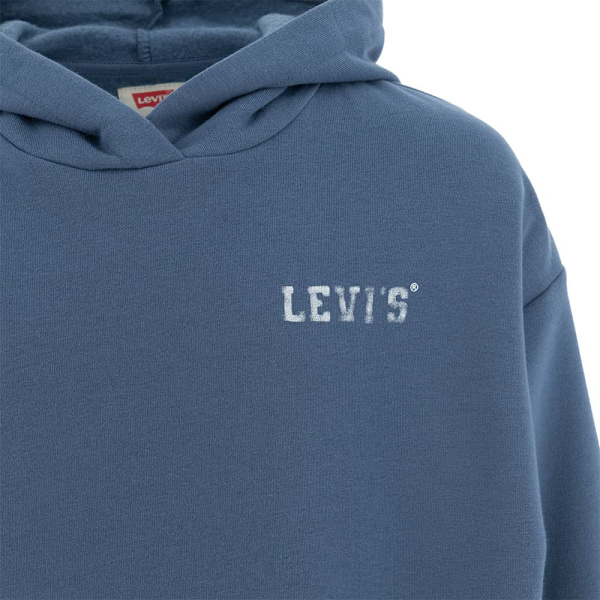 Levi´s ® Kids Collegiate Tröja Med Huva Blå 16 Years