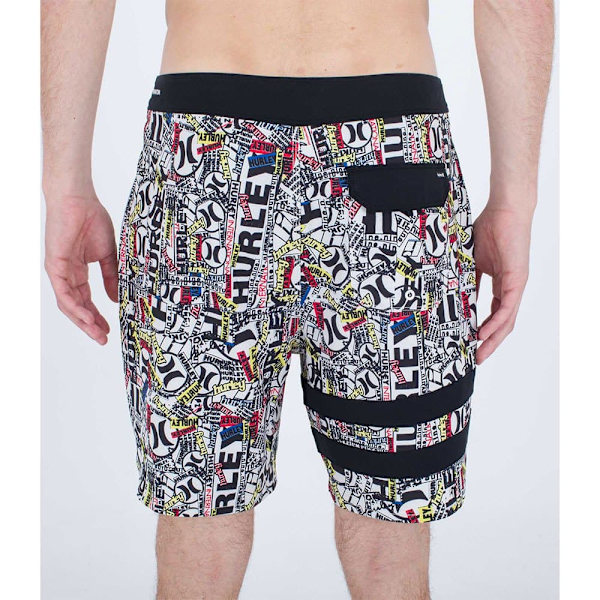Hurley Badbyxor Phantom Eco 25th S1 Block Party 18´´ Flerfärgad 28 Man