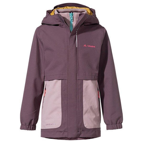 Vaude Takki Campfire 3 In 1 Violetti 98 cm Poika