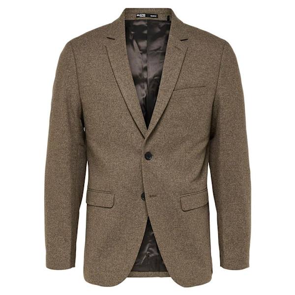 Selected Blazer Slim-mark Brun 48 Man