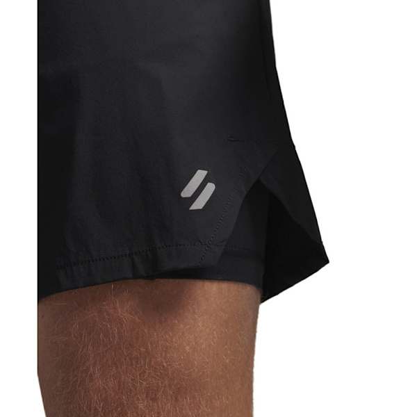 Superdry Shorts Run Premium Layered Sort 2XL Mand