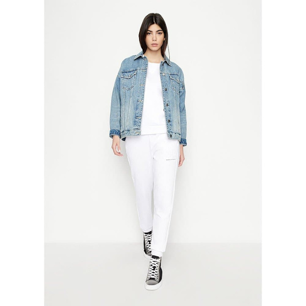 Armani Exchange 8nypfx_yj68z Mjukisbyxor Vit XS Kvinna