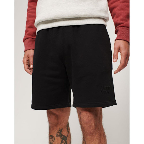 Superdry Sportswear Emboss Loose Sports Shorts Sort S Mand