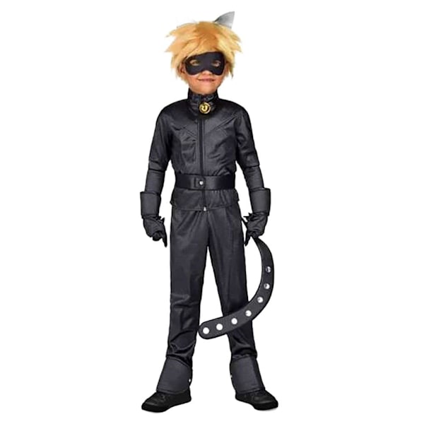 Viving Costumes Tilpasset Børn Cat Sort 6-8 Years