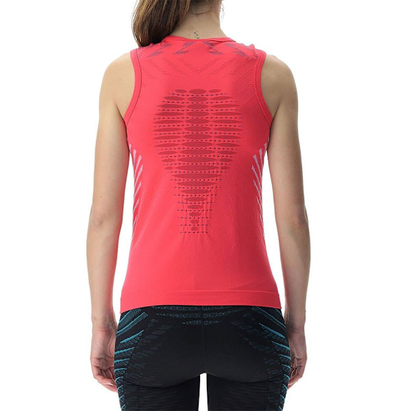 Uyn Ärmlös T-shirt Running Ultra1 Röd M Kvinna