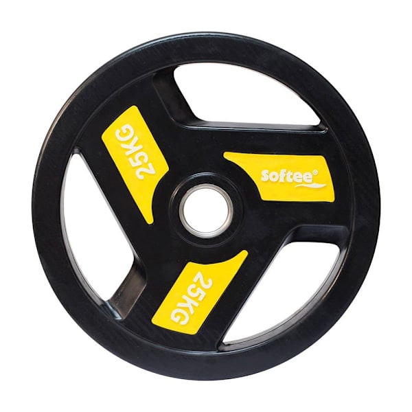 Softee Olympic Disc 25kg Sort 25 kg
