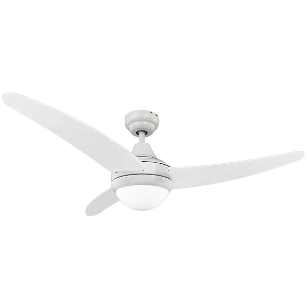 Edm Loftsventilator Egeo 60w 122 Cm Hvid One Size / EU Plug
